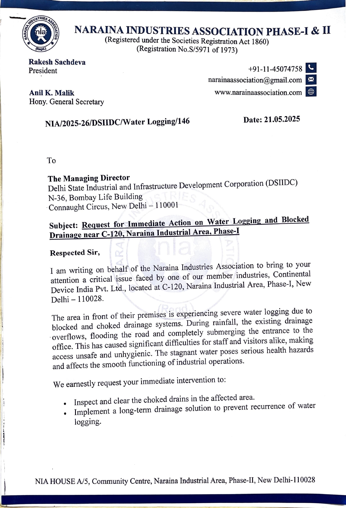 DSIIDC-Water Logging-21.05.2025