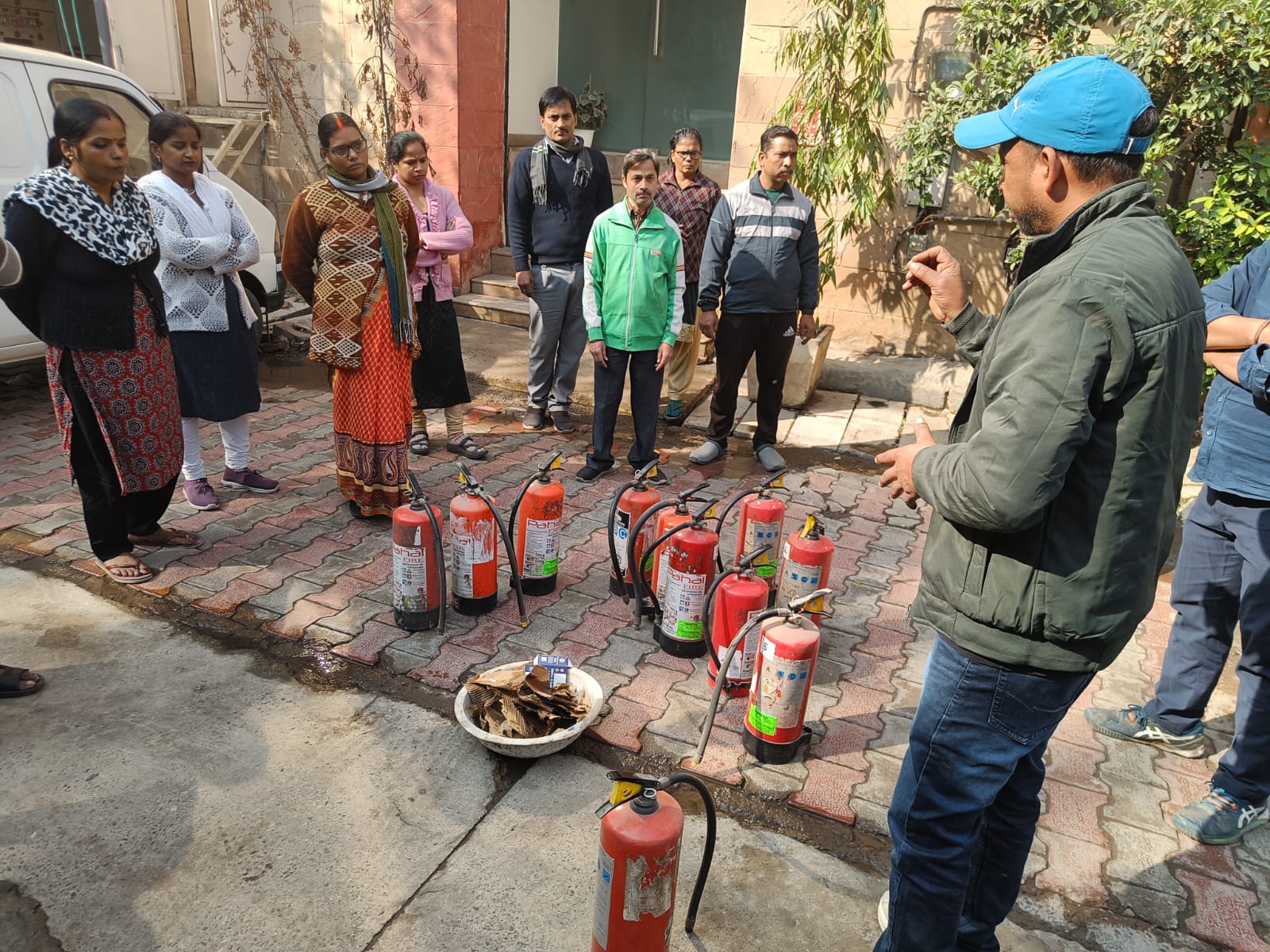 Fire Safety Drill Conducted by Marcos Exports and Team on 11.12.2025