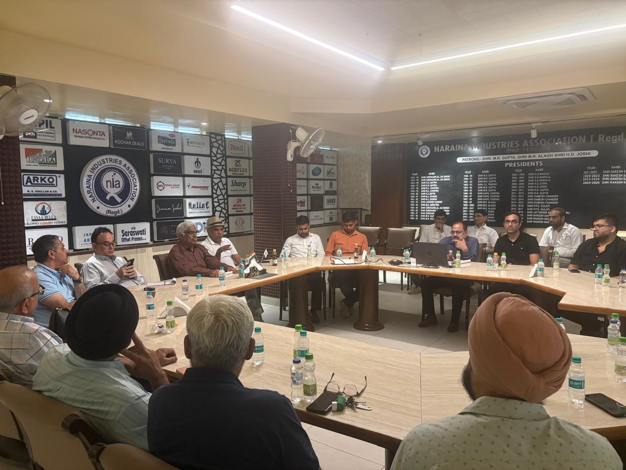 Meeting with DPCC officials on various issues and concerns pertaining to industrial units and related compliances on 23.05.2026
