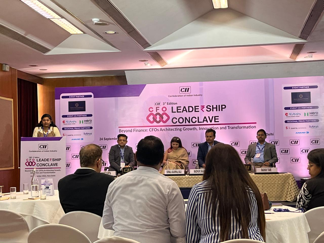 CII Delhi-CFO Leadership Conclave-24.09.2026