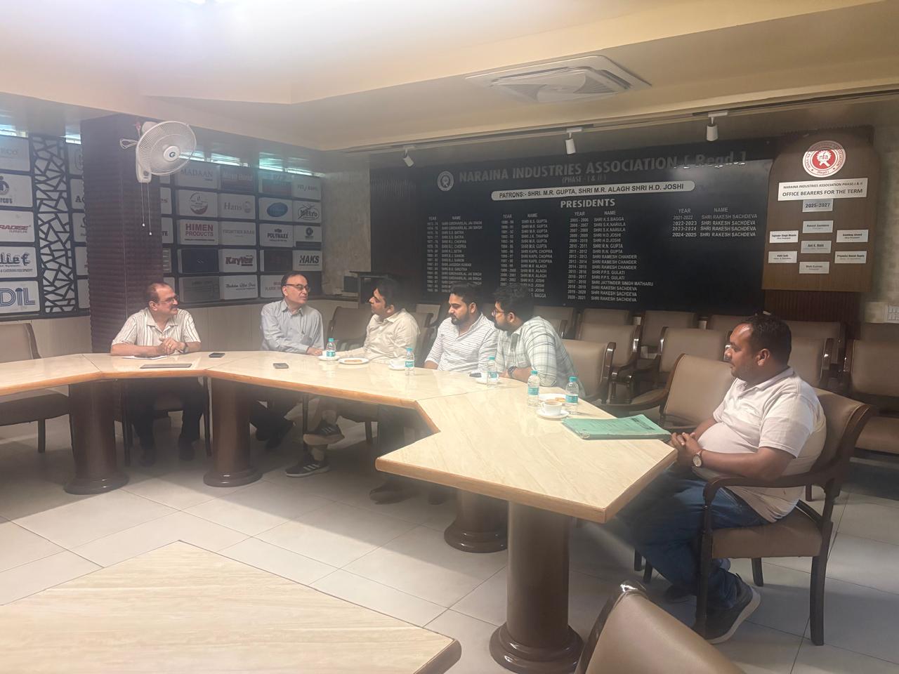 DSIIDC-Meeting on Reconstruction of Roads & Drains-21.10.2026