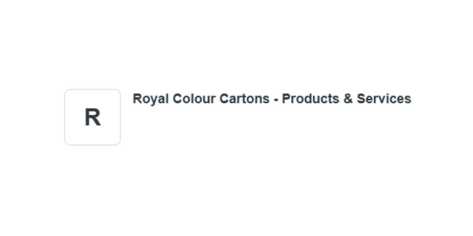 Royal Colour Cartons