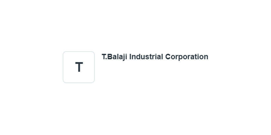 T.Balaji-Industrial-Corporation